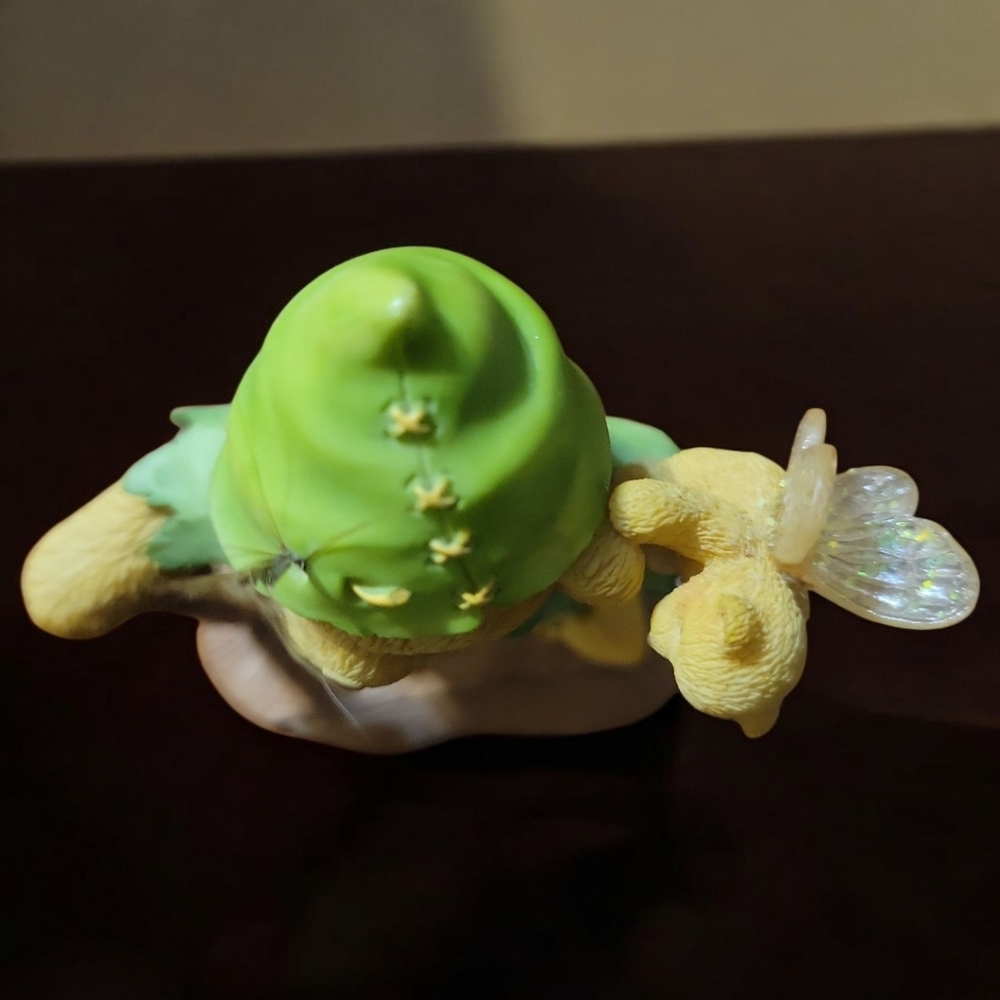 Vtg 97 Cherished Teddies Brett Neverland #302457 Peter Pan Tinkerbell Fantasy - Picture 8 of 9